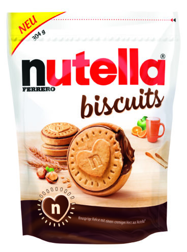 Sausainiai „nutella biscuits“