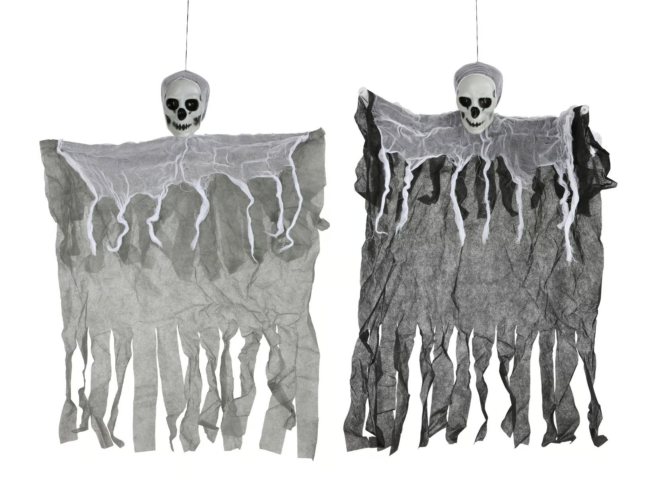Helovino skeletas- vaiduoklis