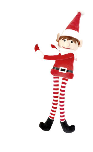 Pliušinis kalėdinis elfas