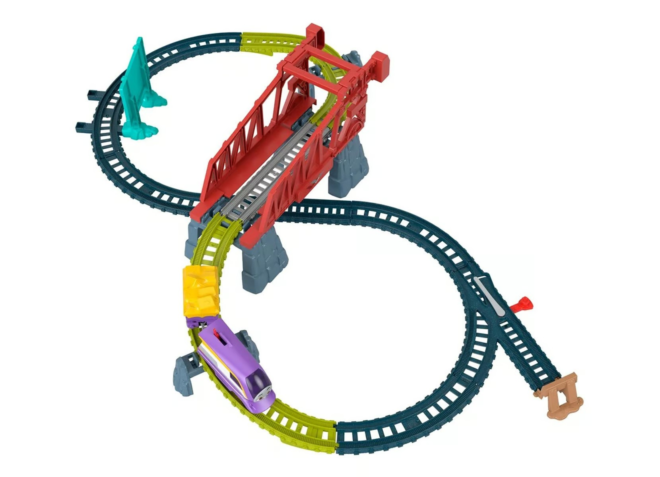 „Thomas & Friends“ žaislinio traukinio rinkinys „Nuotykiai purve“