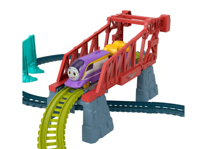 „Thomas & Friends“ žaislinio traukinio rinkinys „Nuotykiai purve“