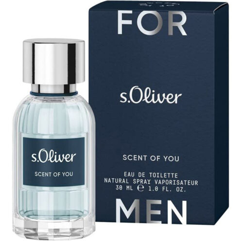 „s.Oliver Men Scent of you“ tualetinis vanduo