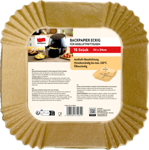 Kepimo popierius karšto oro gruzdintuvei
