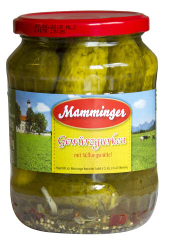 „Mamminger“ konservuoti agurkai