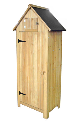 Medinė sodo spinta