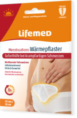 Šildantis pleistras menstruacijų skausmui malšinti