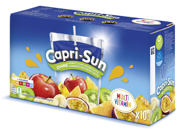 „Capri Sun“ vaisių sulčių gėrimas