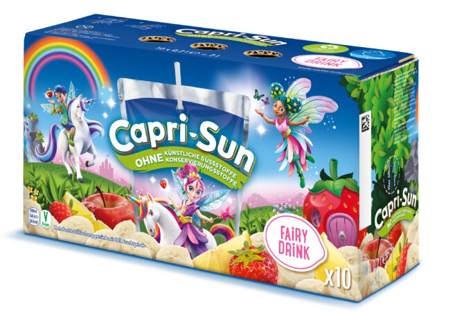 „Capri Sun“ vaisių sulčių gėrimas