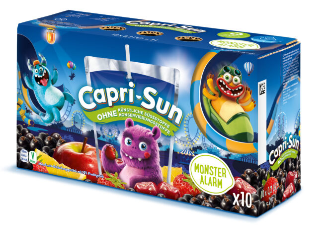 „Capri Sun“ vaisių sulčių gėrimas