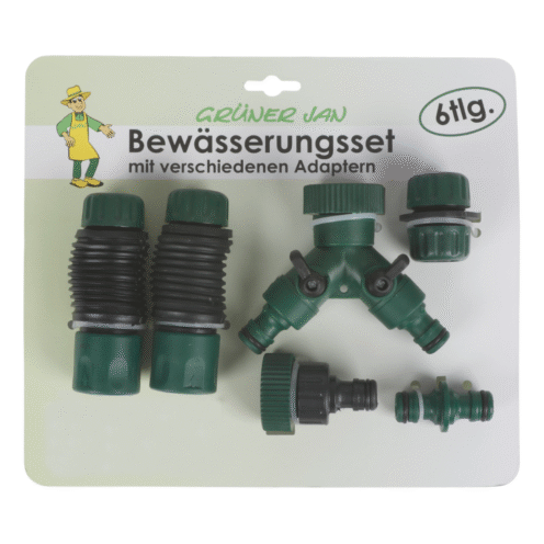 Adapterių rinkinys laistymo sistemai