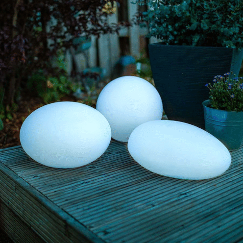 Saulės energijos sodo šviestuvas „Rutulys“