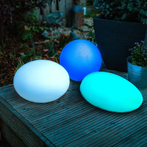 Saulės energijos sodo šviestuvas „Rutulys“