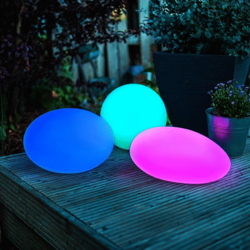 Saulės energijos sodo šviestuvas „Rutulys“