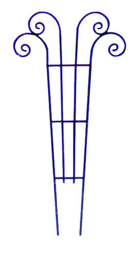 Metalinė gėlių atrama