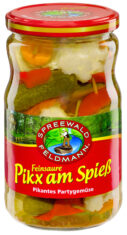 „Spreewald Feldmann Pikx am Spieß“ daržovės