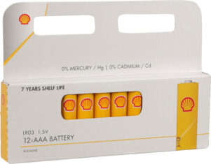 Šarminės baterijos „Shell“