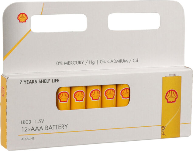 Šarminės baterijos „Shell“