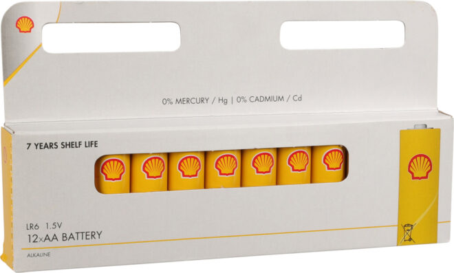 Šarminės baterijos „Shell“