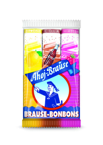 „Ahoj-Brause“ šnypščiančios čiulpiamosios lazdelės