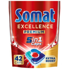 „Somat“ „Excellence 5 in 1 Caps“ indaplovių tabletės