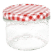 Stiklainis plačia anga