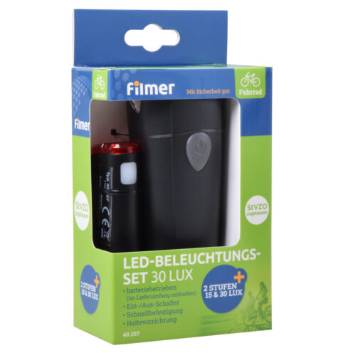 „Filmer“ dviračio apšvietimo rinkinys