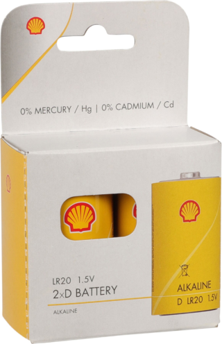 Šarminės baterijos „Shell“