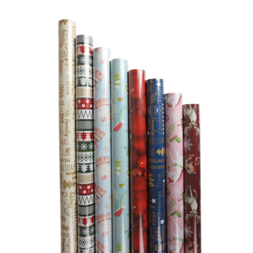 Kalėdinis dovanų pakavimo popierius