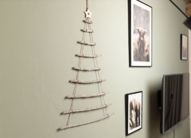 Sienos dekoracija Kalėdinė eglutė