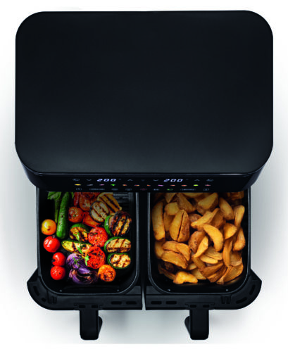 „GOURMETmaxx“ dviejų kamerų karšto oro gruzdintuvė