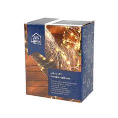 LED mikrolempučių vielinė girlianda LED mikrolempučių vielinė girlianda