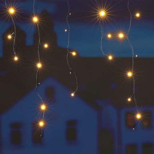 LED lempučių užuolaida LED lempučių užuolaida