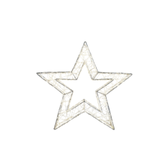 Vielinė žvaigždė su LED lemputėmis