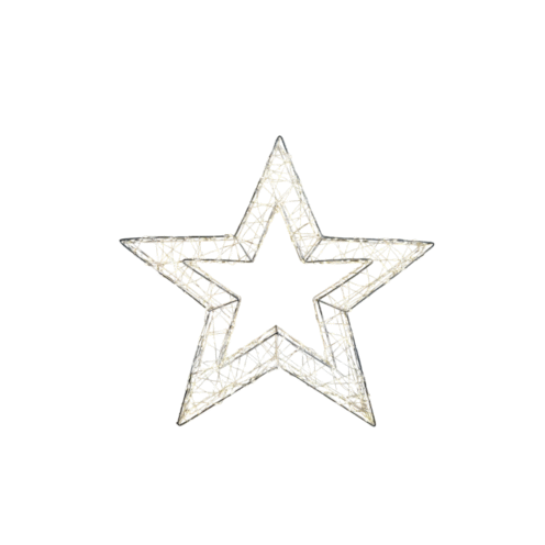 Vielinė žvaigždė su LED lemputėmis