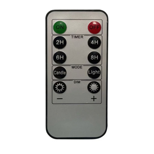 LED tikro vaško žvakės LED tikro vaško žvakės