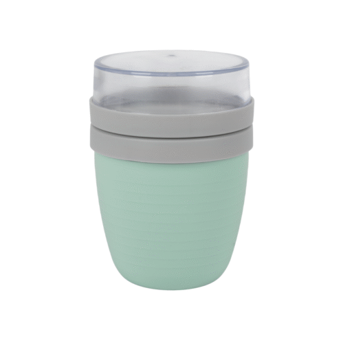 Nešiojamas sausų pusryčių  indelis „To go“