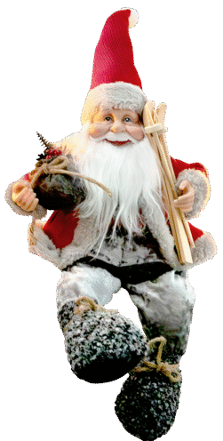 Lentynos dekoracija „Kalėdų Senelis“