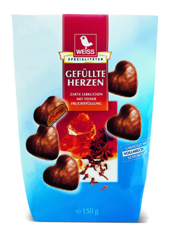 Širdelės formos meduoliai