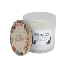 Kvapioji žvakė stikliniame indelyje