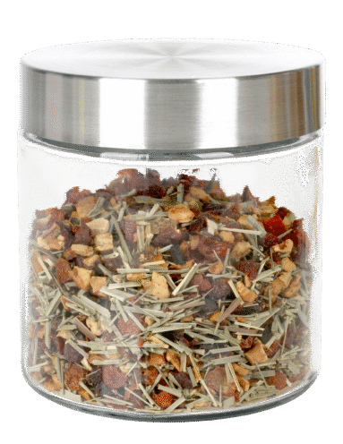 Stiklinis produktų laikymo indas