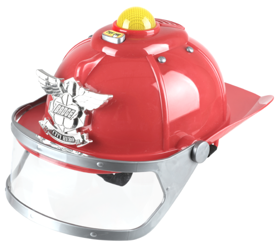 Vaikiškas policininko arba gaisrininko šalmas