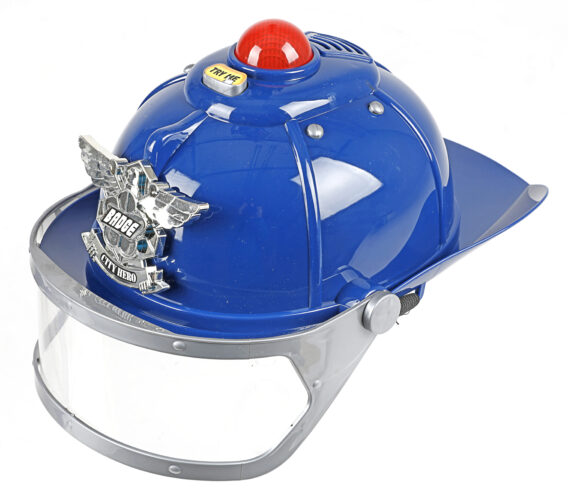 Vaikiškas policininko arba gaisrininko šalmas