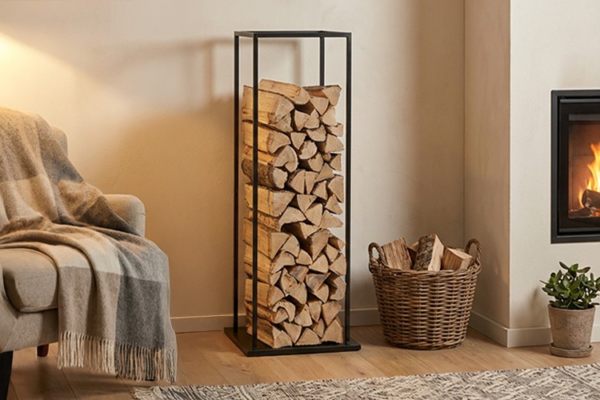 Židinio malkų laikiklis