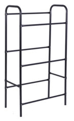 Butelių dėžių stovas