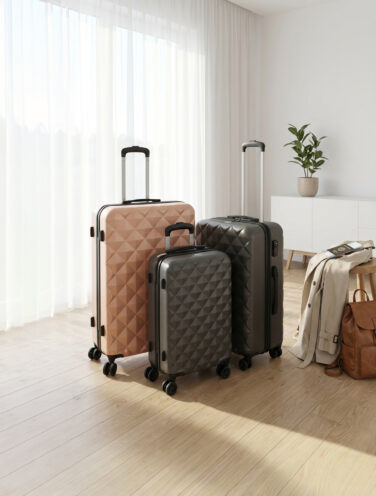 Kietų lagaminų rinkinys