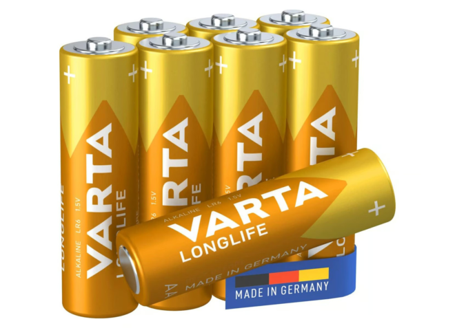 „Varta LongLife“ šarminiai elementai „Varta LongLife“ šarminiai elementai