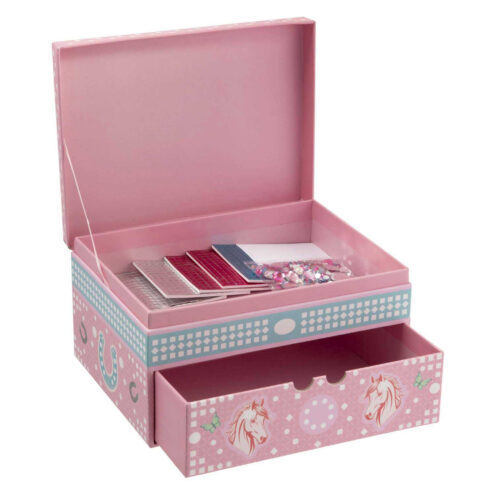 Mozaikinė papuošalų dėžutė Mozaikinė papuošalų dėžutė