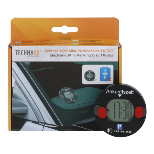 „Technaxx“ elektroninis mini automobilio stovėjimo laiko matuoklis TX-353