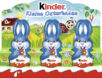 Velykiniai „Kinder“ maži kiškiai