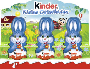 Velykiniai „Kinder“ maži kiškiai